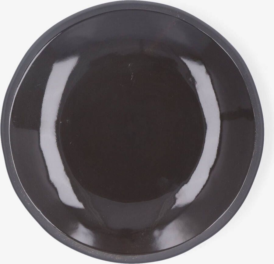 The Table Atelier Gebaksbordjes Black Olive Zwart Ø 16 cm