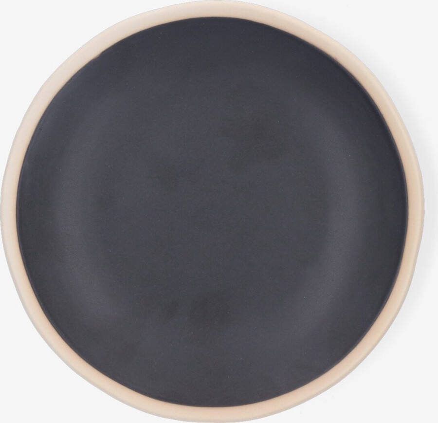The Table Atelier Gebaksbordjes Black Pepper Zwart Ø 16 cm