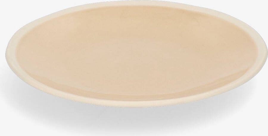 The Table Atelier Gebaksbordjes Cashew lichtbruin Ø 16 cm