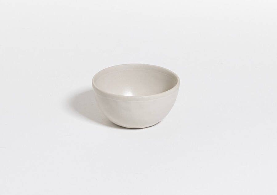 The Table Atelier Kommen Set van 2 Asparagus wit handgemaakte kom Ø 10 cm
