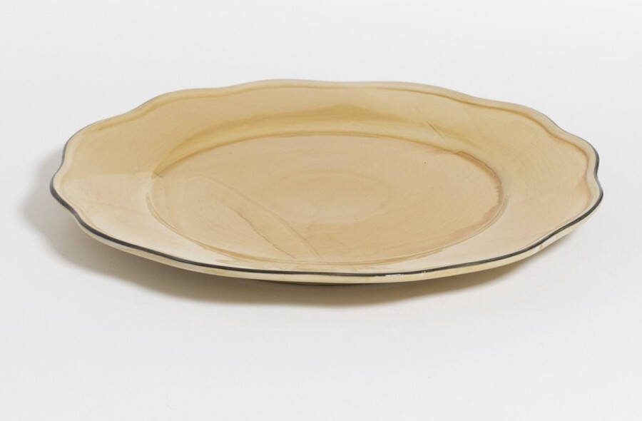 The Table Attic Onderbord Honey Geel dinerborden Ø 30 cm