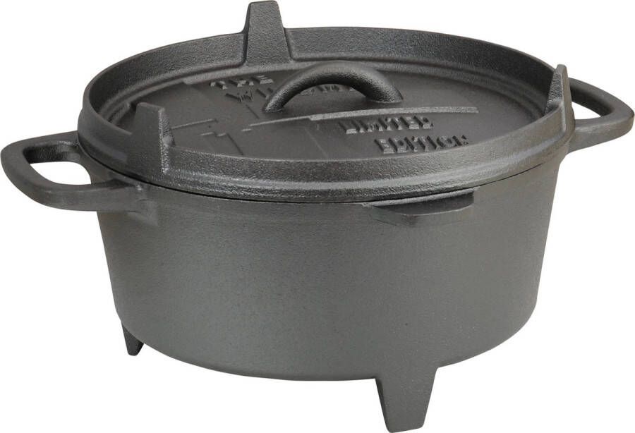 The Windmill Cast Iron Dutch Oven 4 5 Qt Limited Edition Pre-seasoned