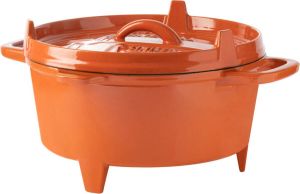 The Windmill Cast Iron Dutch Oven 4 5Qt Limited Edition Geëmailleerd