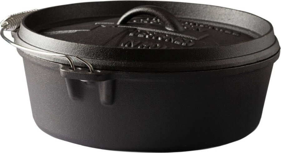 The Windmill Cast Iron Dutch Oven 6Qt zonder pootjes ⌀ 31 5 cm