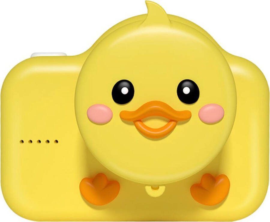 The Zoo Family Walnut Duck Kindercamera 20MP Geel Speelcamera