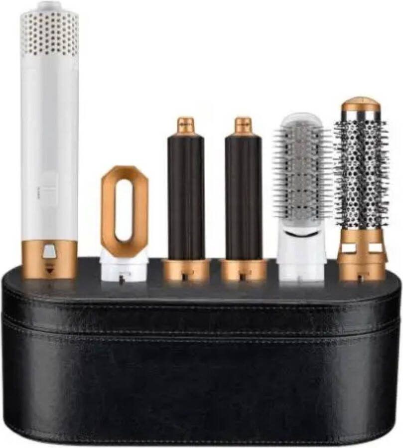 Thelifestylecollection Airstyler Multistyler Föhnborstel Krulborstel Haarstyler Met Coldshot Hairwrap Föhnborstel Haardroger Krulborstel en Stijlborstel Vernieuwde versie