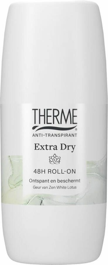 Therme 3x Anti-Transpirant Extra Dry Zen White Lotus Roller 60 ml