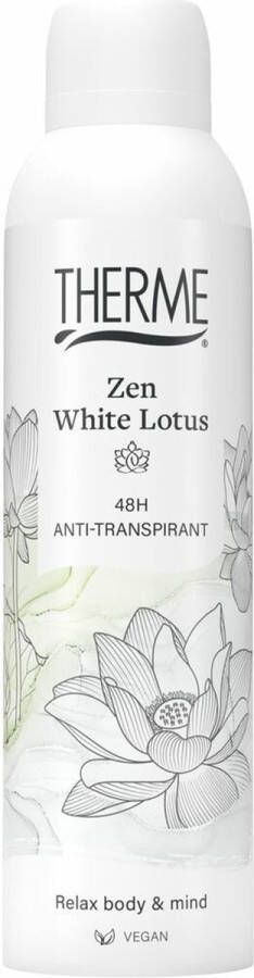 Therme 3x Anti-Transpirant Zen White Lotus 150 ml