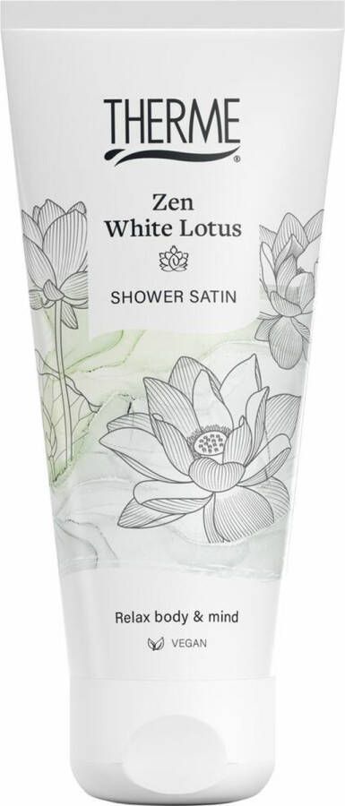 Therme 3x Shower Satin Zen White Lotus 200 ml