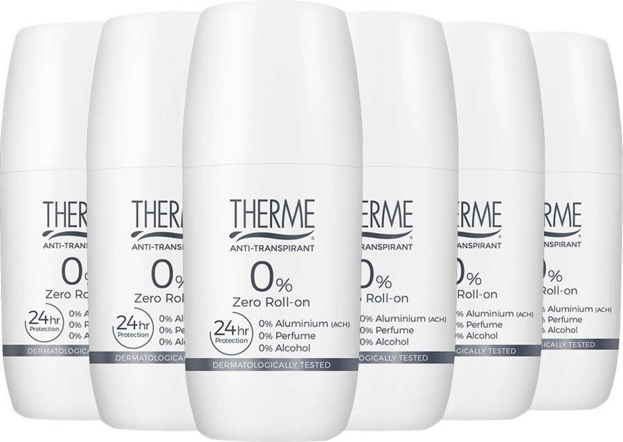 Therme 6x Anti-Transpirant Zero Roller 60 ml