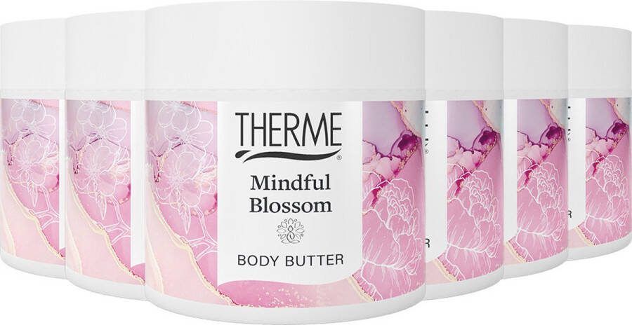Therme Body Butter Mindful Blossom 6 x 225 gr Voordeelverpakking