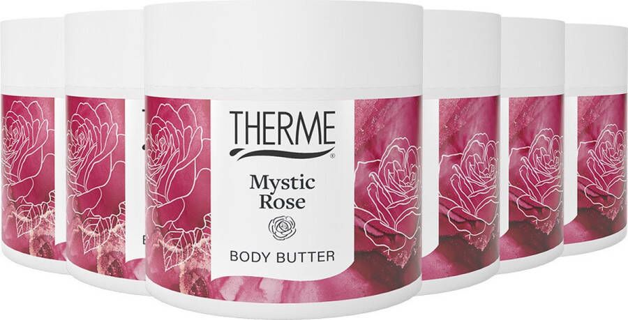Therme Body Butter Mystic Rose 6 x 225 gr Voordeelverpakking