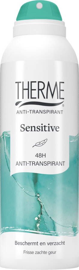 Therme 6x Sensitive 48h Anti-Transpirant Spray Can 125ml