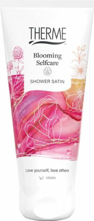 Therme Blooming Selfcare Shower Satin douchegel voordeelverpakking 6 x 200 ml