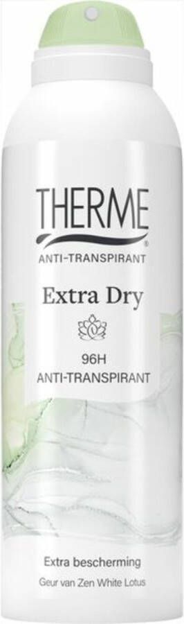 Therme Anti-Transpirant Extra Dry Zen White Lotus Spray 125 ml