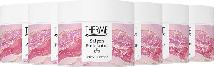 Therme Body Butter Bali Flower 6 x 225 gram- voordeelverpakking