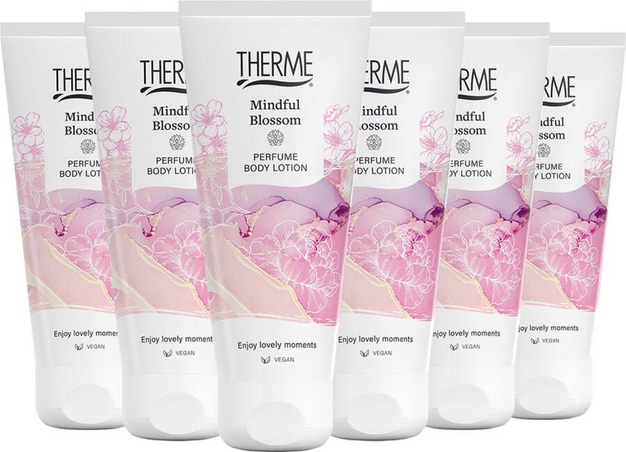 Therme Body Lotion Mindful Blossom 6 x 200 ml Voordeelverpakking