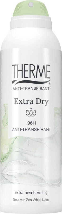 Therme Extra Dry 96h Anti-Transpirant Spray Can 125ml