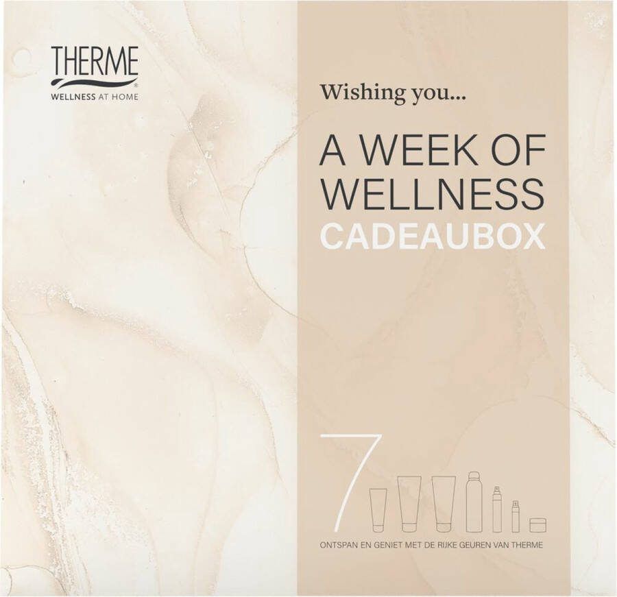 Therme Week of Wellness geschenkset 4 stuks