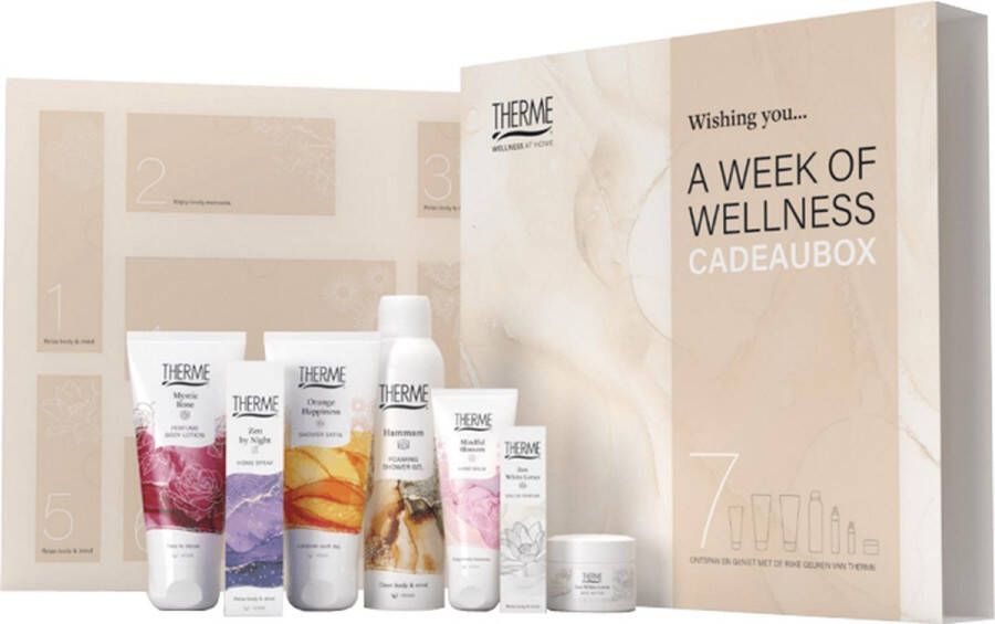 Therme Week of Wellness geschenkset 4 stuks