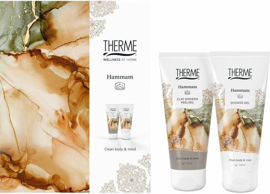 Therme Hammam Shower Gel + Shower Scrub Geschenkset