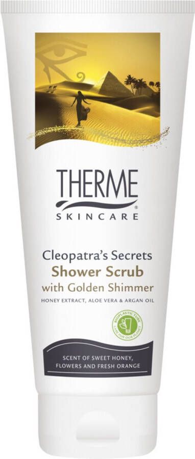 Therme Shower Scrub Cleopatra's Secrets 6 x 200 ml Voordeelverpakking