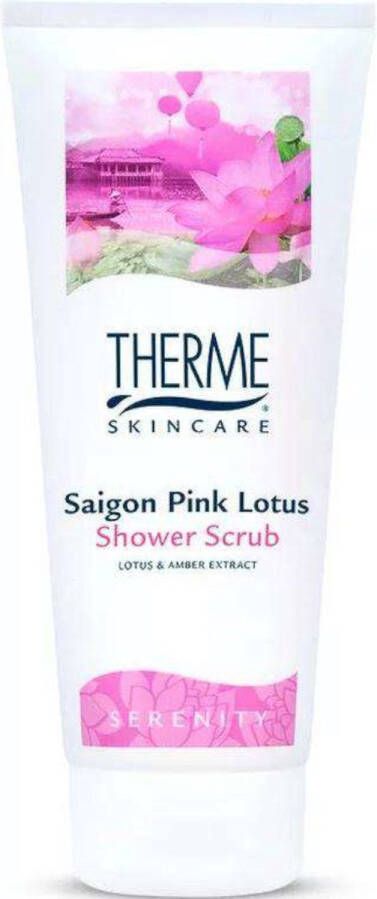 Therme Shower Scrub Saigon Pink Lotus 200 ml