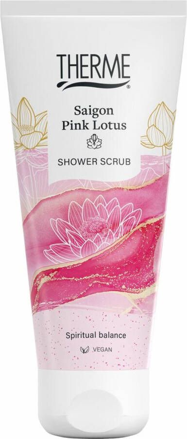 Therme Saigon Pink Lotus Shower Scrub 200 ml