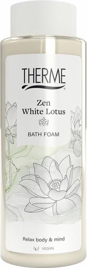Therme Relaxing Foam Bath Zen White Lotus 4x500ml Voordeelverpakking