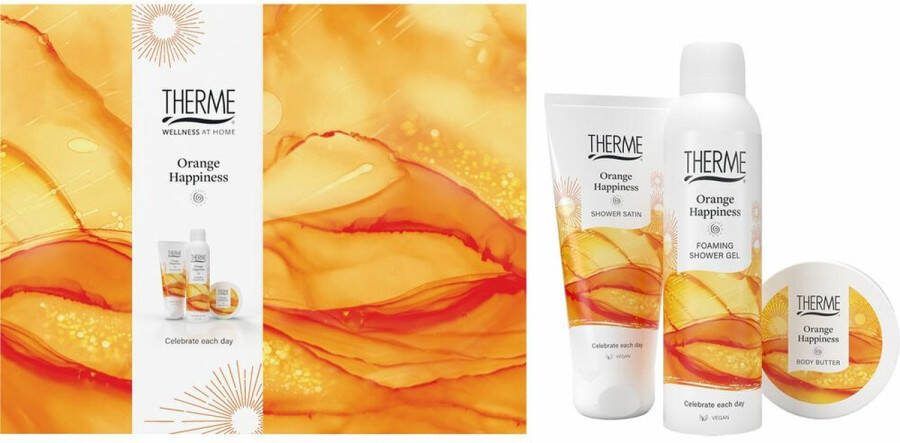 Therme Wellness Treatment Geschenkset Orange Happiness 1 set