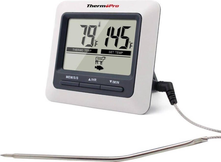 Thermo Pro ThermoPro Digitale Keukenthermometer Tot 250 graden TP-04