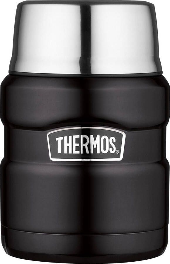 Thermos King voedselcontainer 0 47 L mat zwart