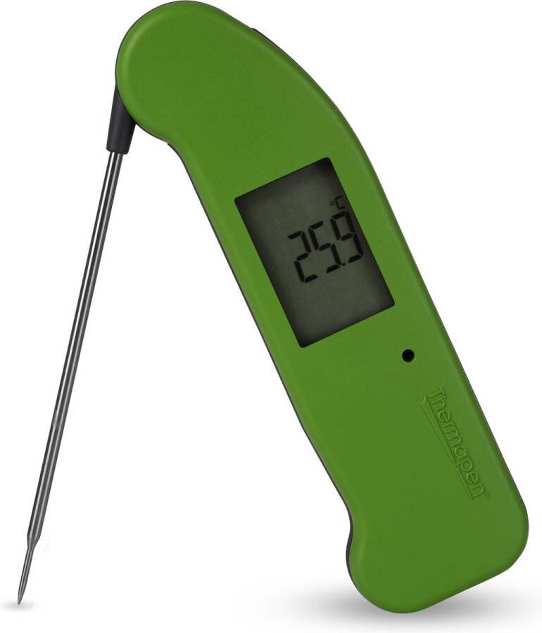 Thermoworks Thermapen One Groen BBQ Thermometer binnen BBQ Thermometer koken