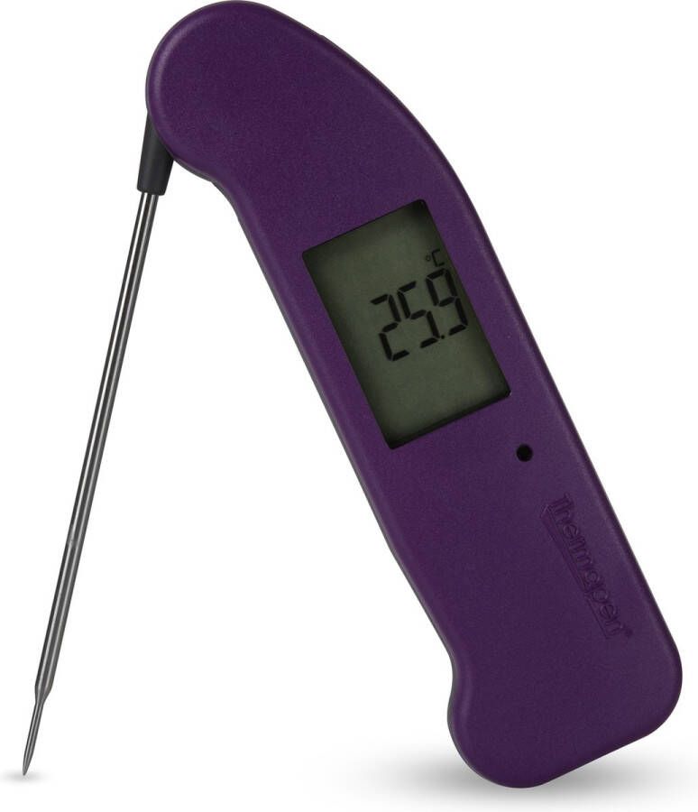 Thermoworks Thermapen One Paars BBQ Thermometer binnen BBQ Thermometer koken