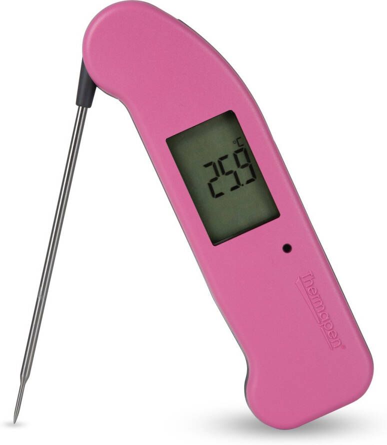 Thermoworks Thermapen One Roze BBQ Thermometer binnen BBQ Thermometer koken