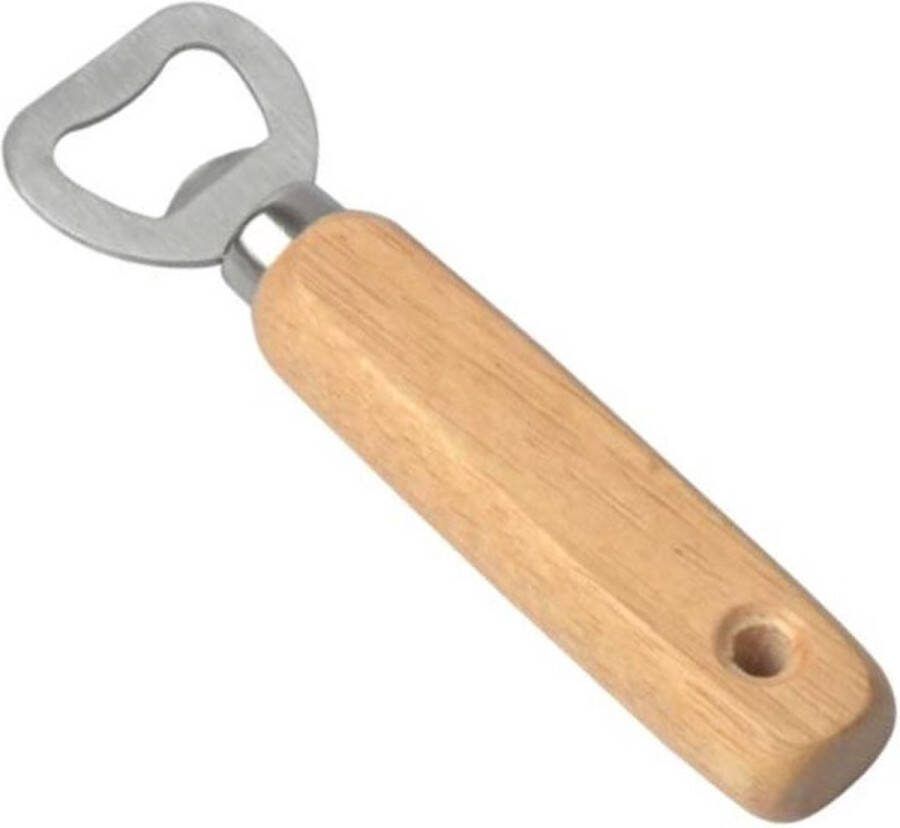 TheRoot 10 Stuks Houten flesopener Promopack Ideaal gadget als bedankje of relatiegeschenk Eventueel te personaliseren graveren