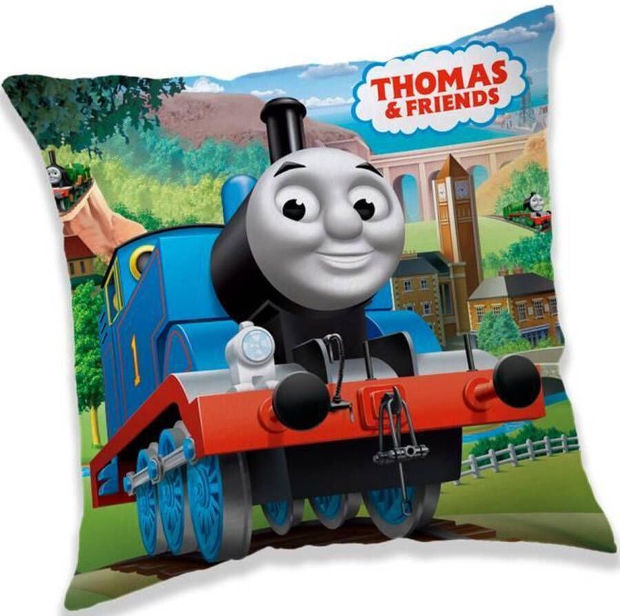 Thomas and Friends Thomas de Trein Tour Sierkussen 40x40 cm Multi