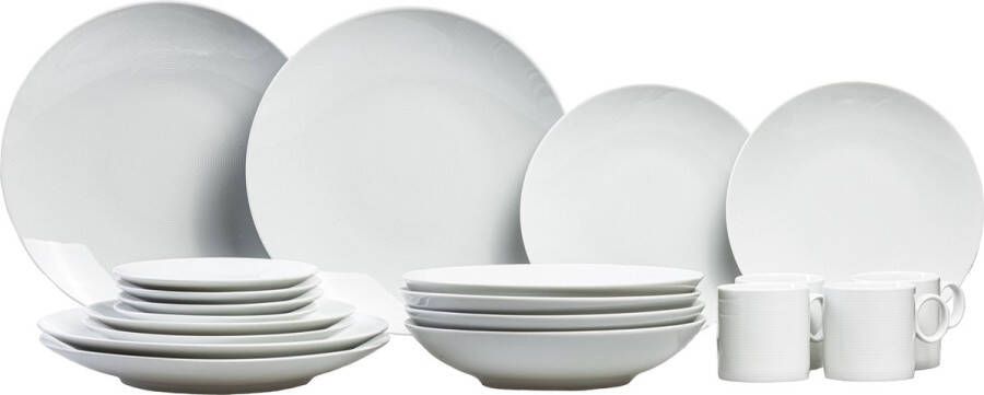 Thomas Loft Starterset Servies 4 personen 16 stuks Porselein Wit