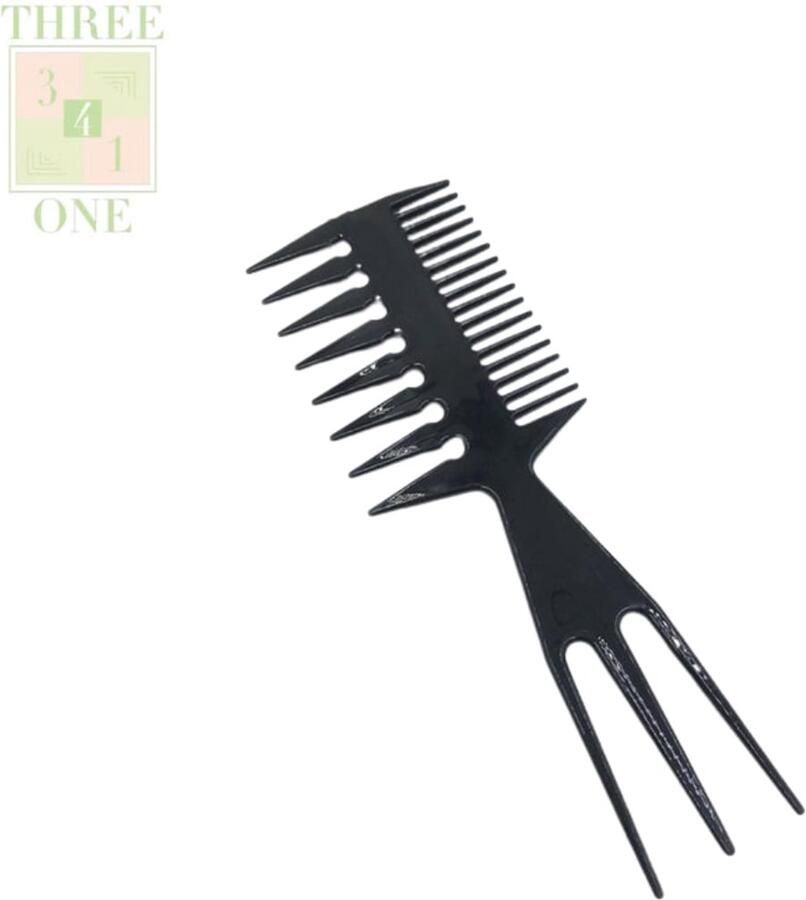 Three4One 3 way kam Combinatiekam Universele kam haarstyling kam 3-in-1 kam styling kam kapper multifunctioneel