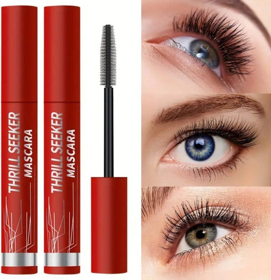 Thrill Seeker 6D Waterproof Lash Mascara voor Natuurlijke Verlenging Natural Volume Lash Mascara