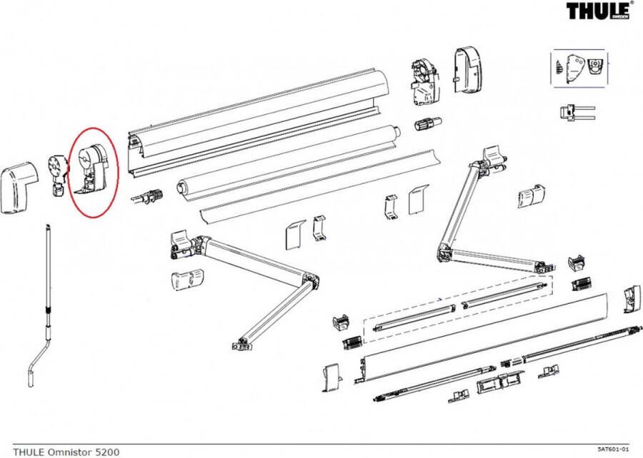 Thule Binnenkap LH 5200