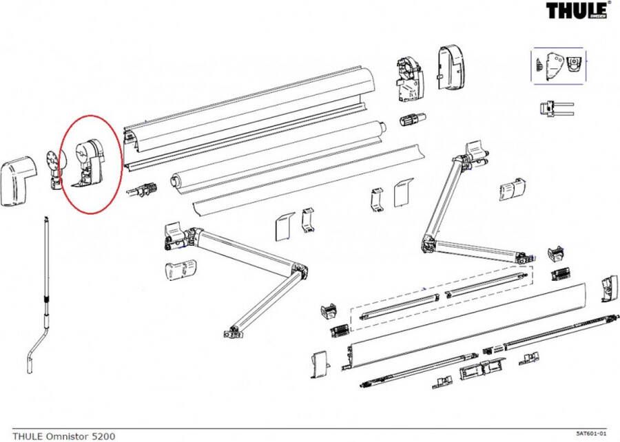 Thule Binnenkap LH 5200
