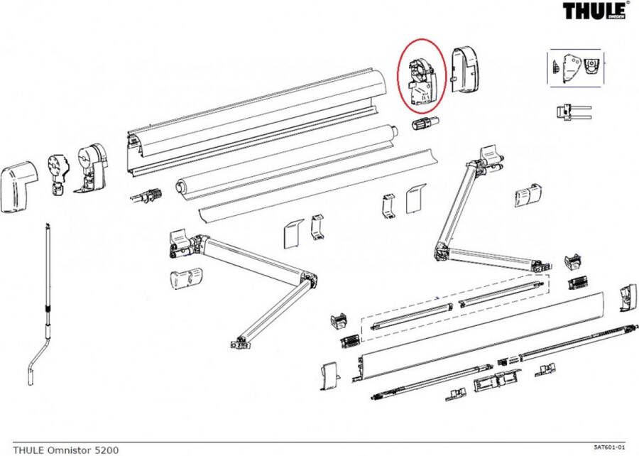 Thule Binnenkap RH 5200