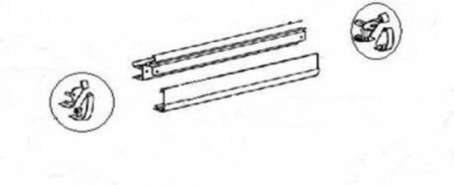 Thule Eindkap Lead Rail LH+RH 2000