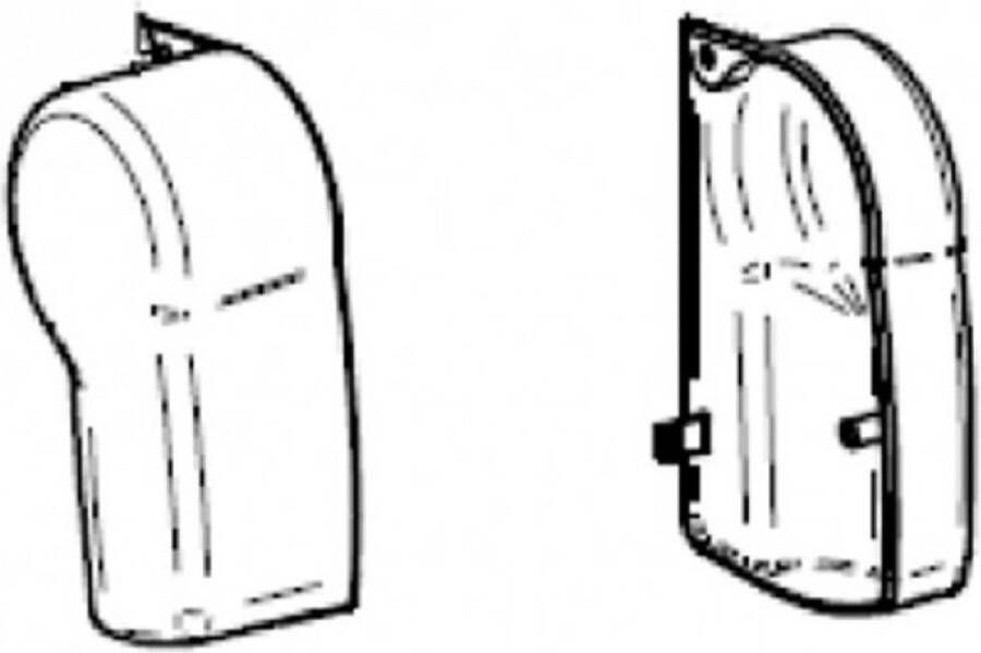 Thule Eindkap LH+RH 4900