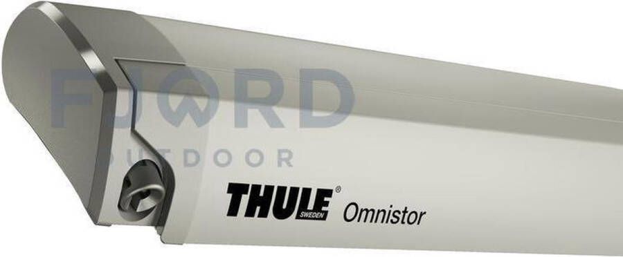 Thule Omnistor 9200 Dakluifel Behuizing Kleur Cream Beige Doek Kleur Mystic Grey 4 5 m