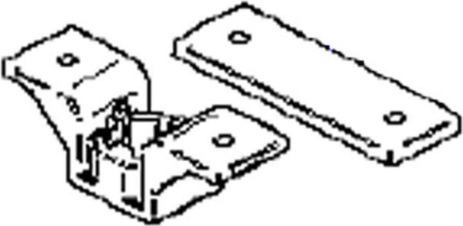 Thule Support Lead rail Third Support Leg
