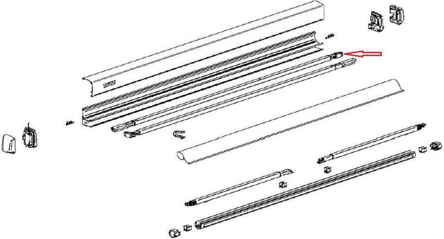 Thule Tension Arm R 3200 2.50-3.00