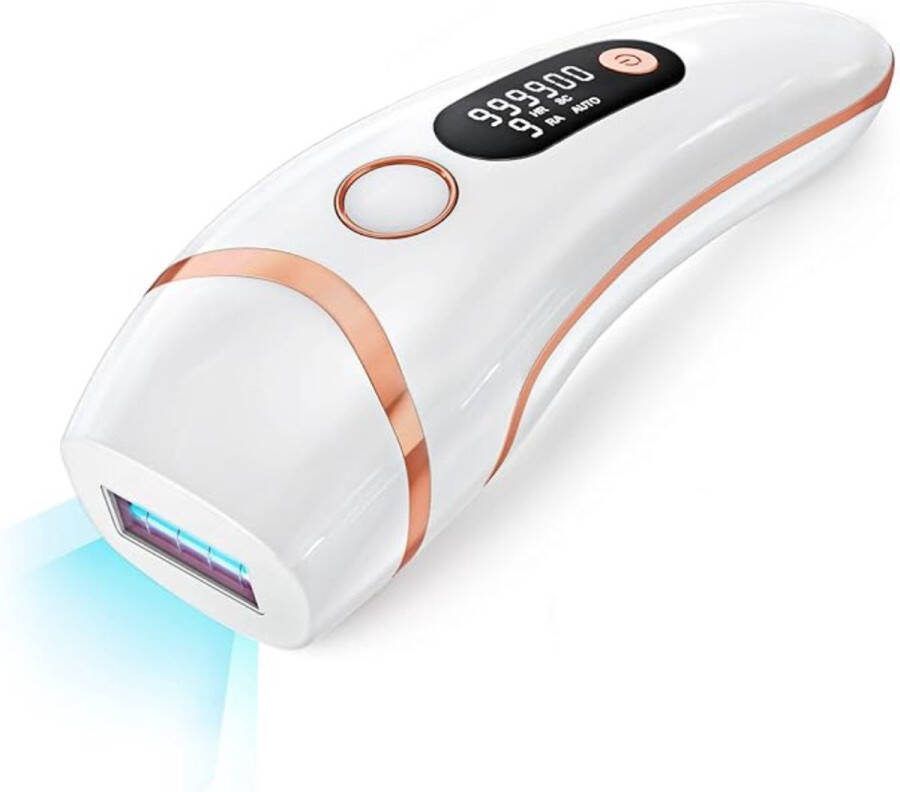 Thuys 3 in 1 Laser Ontharingsapparaat – IPL Ontharing – Epilator – Automatische & Handmatige Modus – 9 Niveau s – Gehele Lichaam – Wit