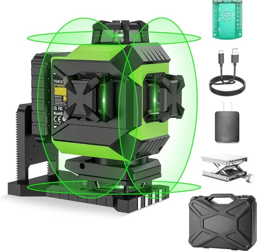 Thuys Bouwlaser Bouw Laser Waterpas Laser Zelfnivellerend Rotatielaser Bouwlazer Bouwlaser Roterend Laserwaterpas Zelfnivellerende Laserwaterpassen